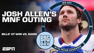Josh Allen took it to ANOTHER LEVEL in the Bills' win on Monday Night Football! 📈 | Big Day