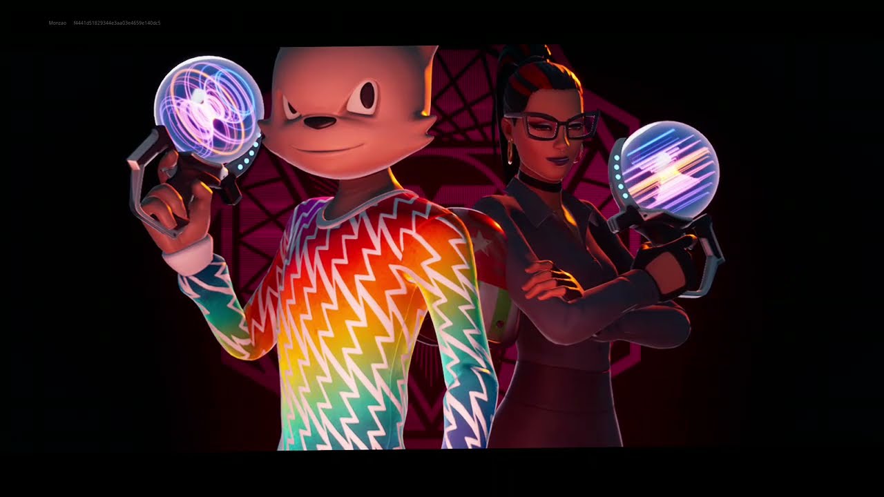 Jogando AMONG US com janky no Fortnite 