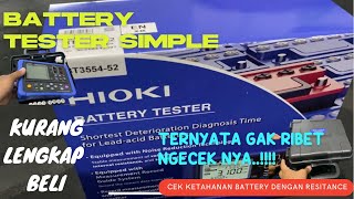 Unboxing Hioki Battery Tester Bt3554-52