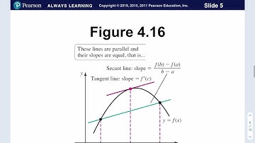 Section 4.2 - Mean Value Theorem