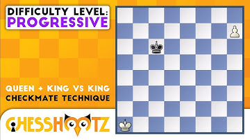 Queen and King vs King: Progressive Checkmate Techniques with ChessHootz