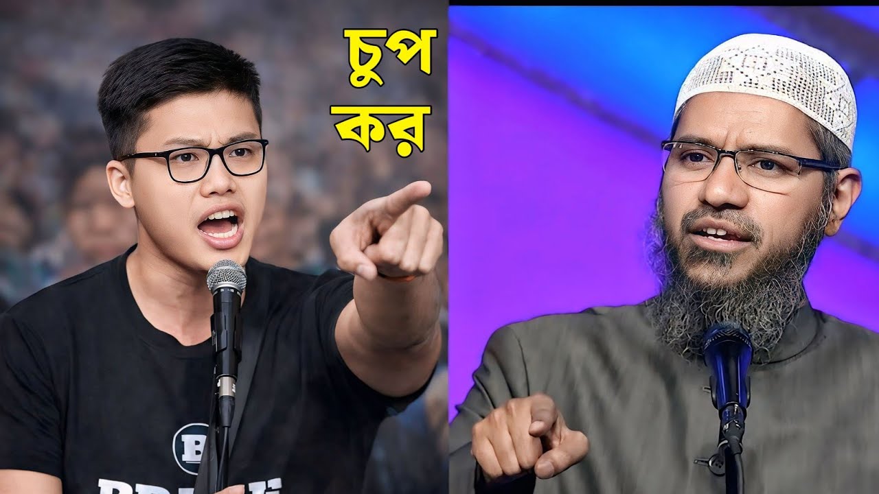 নবী মুহাম্মদকে নিয়ে জাকির নায়েককে চ্যালেঞ্জ করলেন খ্রিস্টান যুবক । ডাঃ জাকির নায়েক বাংলা লেকচার 