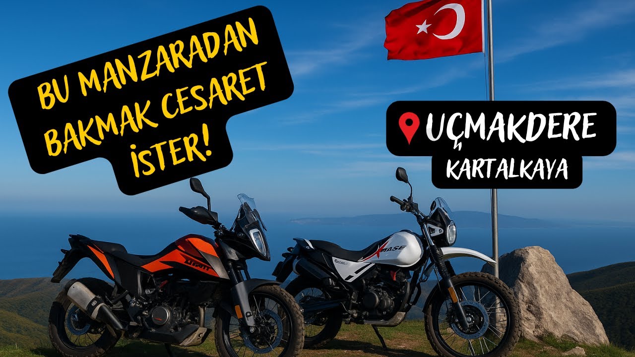 Uçmakdere'nin Keşfedilmemiş Yeri Kartalkaya | Motosikletle Macera