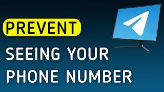 How To Prevent Seeing Your Phone Number On Telegram App On PC (New Update) Profile