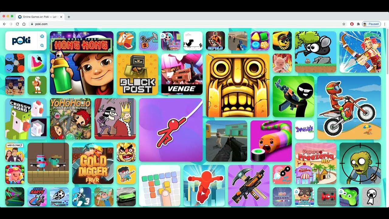 Poki games on mac! YouTube