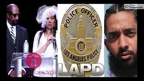 LAPD Allegedly Disrespecting Nipsey Hussle Family Mom and Dad I Dont Think Its Police