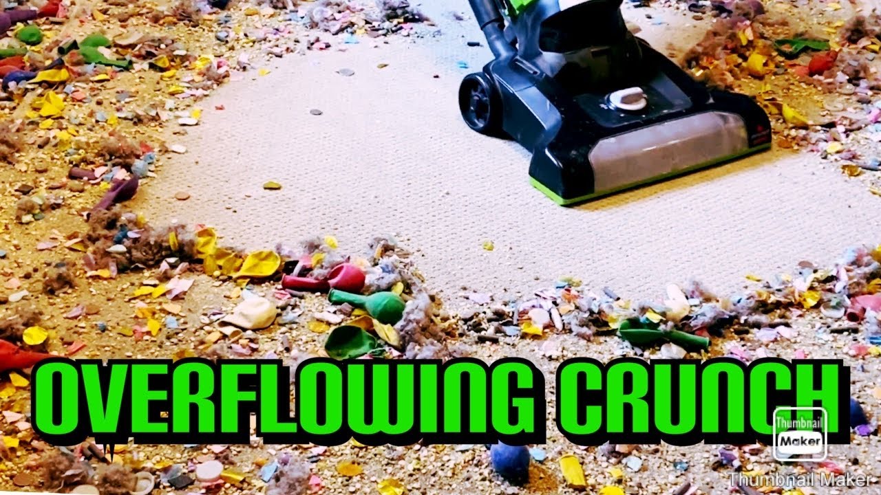 Overflowing Crunch onto Hardwood 😋