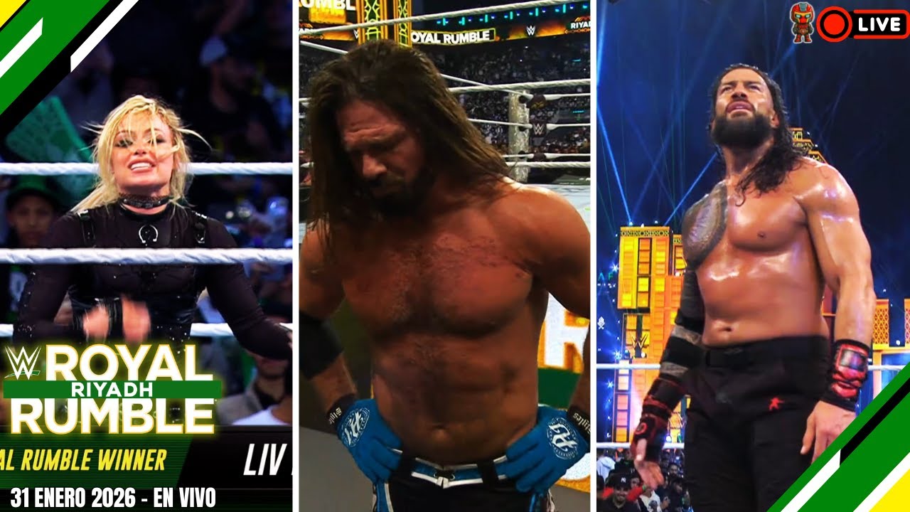 LIV MORGAN &  ROMAN REIGNS GANADORES DEL RUMBLE 2026 | WWE Royal Rumble 2026 Review ¡EN VIVO! 🔴