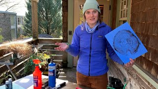 Gardener's Almanac: Tree Stump Prints