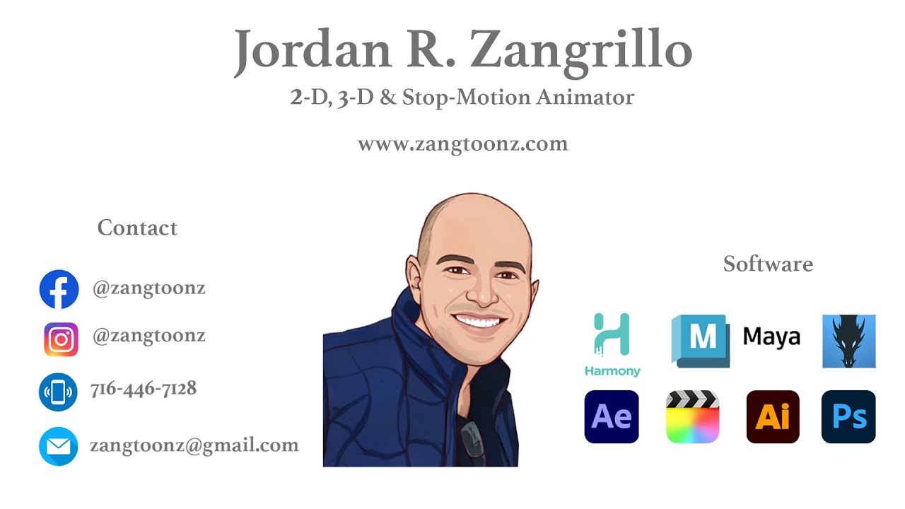 Jordan Zangrillo - Animation Reel 2025