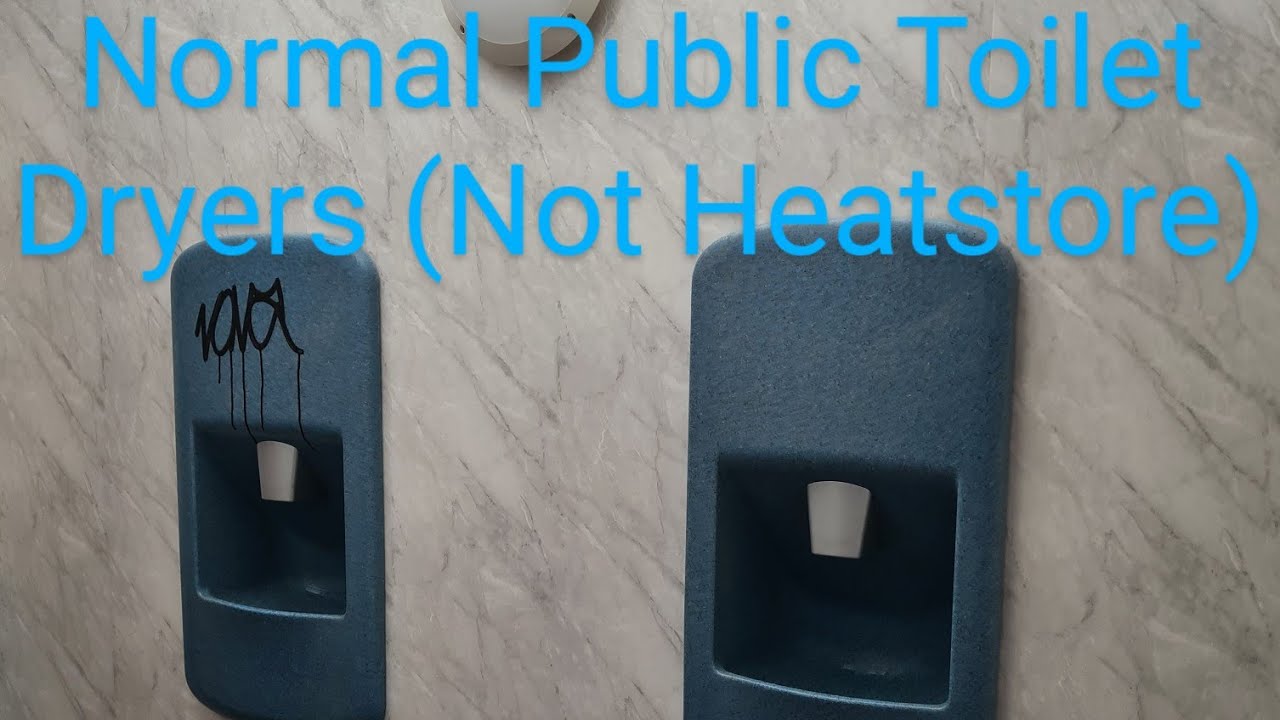 Heatstore And Walgate Hand Dryers At Sloop Car Park Public Toilets In St Ives