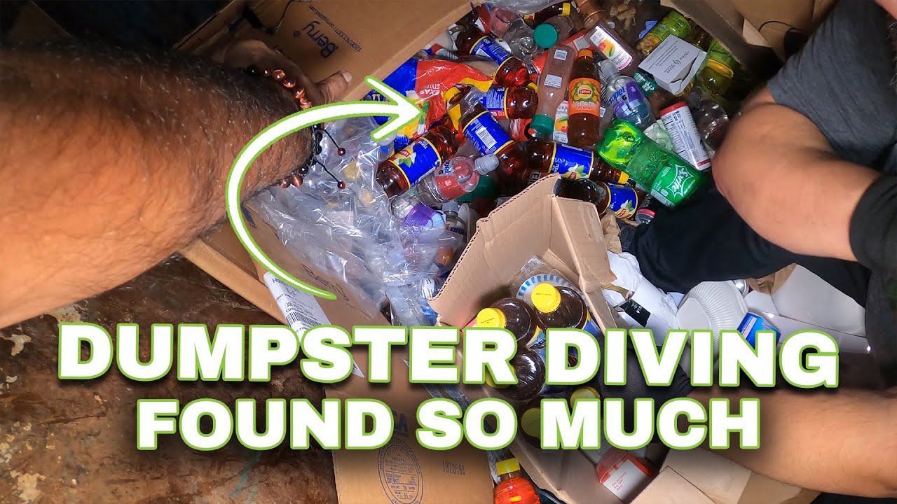 Dumpster Diving Corporate Stores are throwing away everything! YouTube