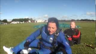 Karen's Tandem Skydive - Irish Parachute Club 13/10/2012
