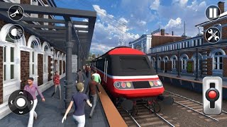 INTER CITY TRAIN STATION DRIVE SIMULATOR RACING GAME #hindustangamingtk #gaming #gameplay screenshot 5