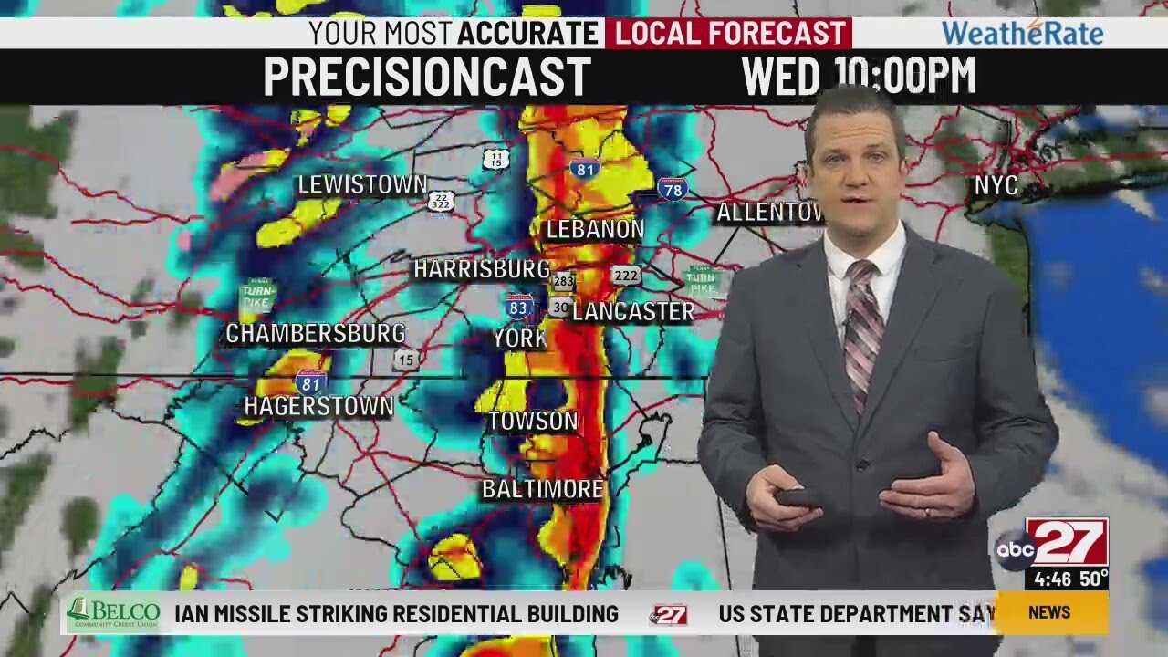 Brett's Wednesday Morning Forecast - YouTube