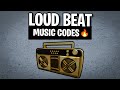 LOUD BEAT Roblox Music Codes/ids (JANUARY 2026)