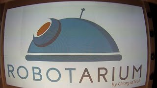 Exp 4 | Experiment with distributed Lloyd algorithm (Voronoi) formation | The Robotarium | 12 robots