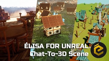 Élisa, a true AI collaborator finally delivering on the promise of Chat-to-3D scene