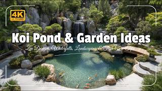 27 Stunning Koi Pond & Garden Ideas | Zen Designs, Waterfalls, Landscaping & Fish Care Tips screenshot 5