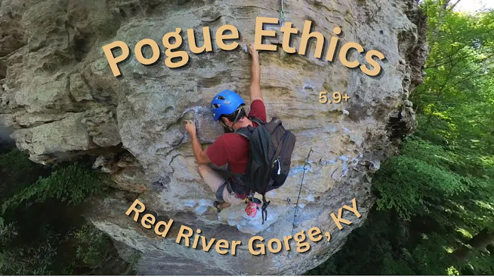 Pogue Ethics 5.9+ | Red River Gorge