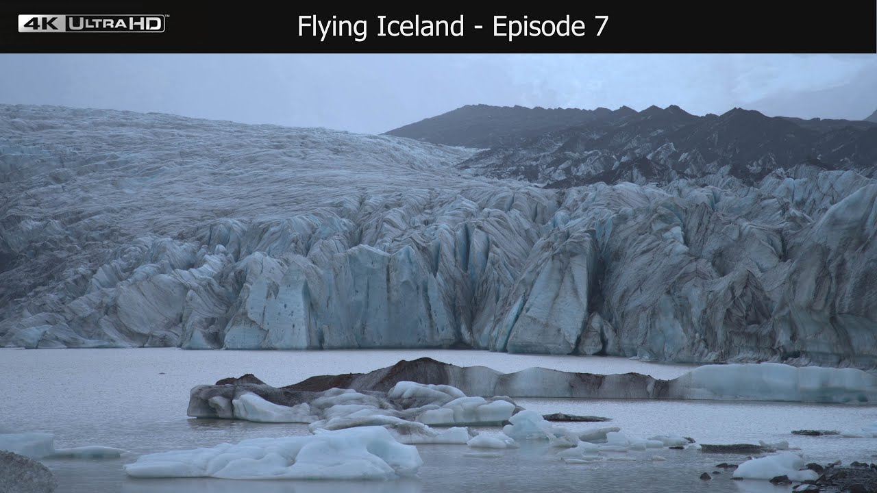 Iceland by Drone – Ep.7 | Hjálparfoss, Vatnajökull & DC3 Eyvindarholt ✈️❄️