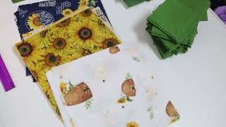 Celebrity Sew a Summer Table Runner with Me Using a Charm Pack Wealth