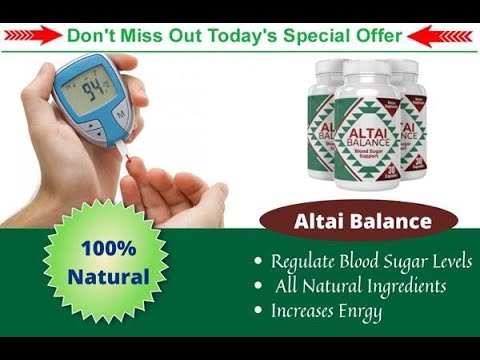 Altai Balance Blood Sugar Support Reviews