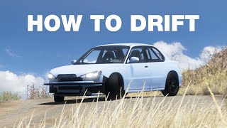 How To Drift In BeamNG