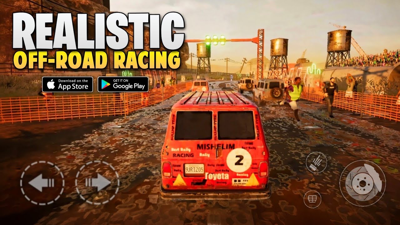New Realistic Offroad Racing Game for Mobile - Only 200MB! | Offroad Rally Car Racing 4x4 Mobile