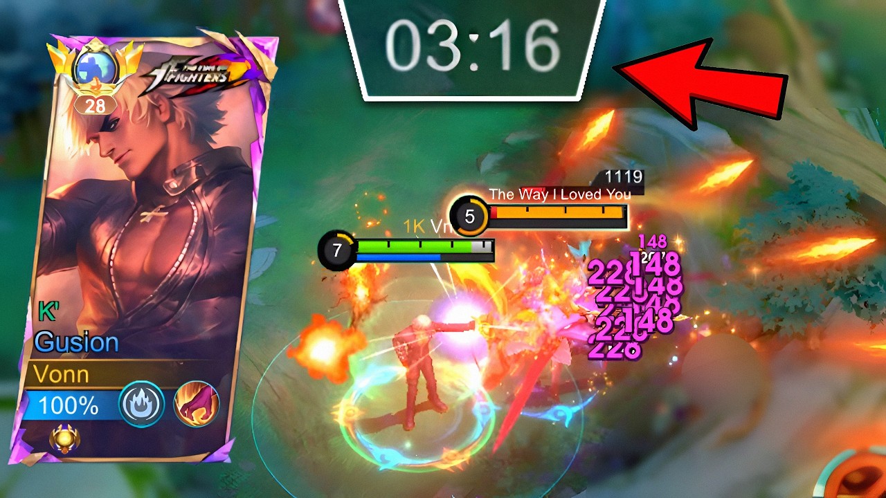 Без кликбейта! GUSION за 3 минуты наносит полный урон с одного выстрела 😱🔥 (Обязательно попробуйте!)