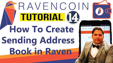How To Create Sending Address Book in Raven Wallet | Best Cryptocurrency Wallets
