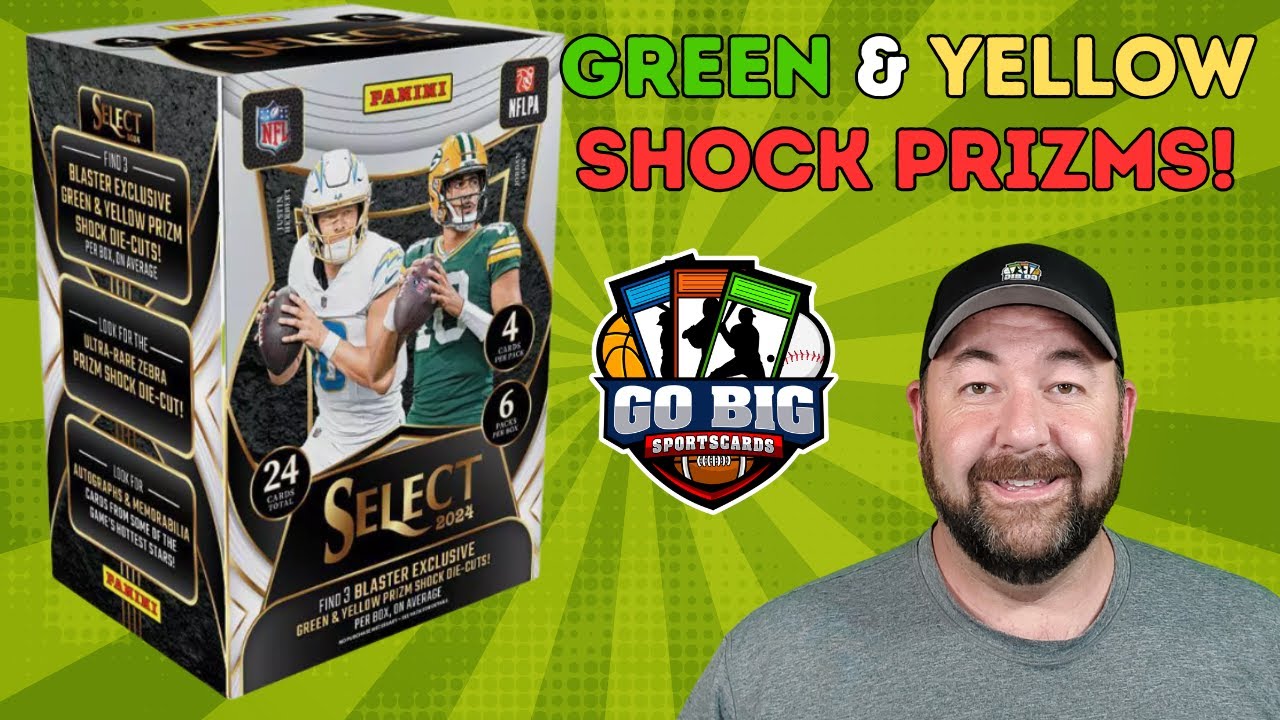 Chasing Green & Yellow Fire in 4 Blasters of 2024 Select Football