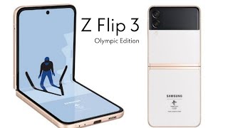 Samsung Galaxy Z Flip 3 Olympic Edition Hands On @folduniverse