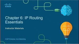 Chapter 6: IP Routing Essentials - Static Routing