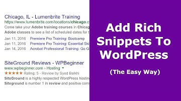How To Add Rich Snippets To WordPress (The Easy Way)