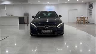 Mercedes Benz C180 Avantgarde R17 LED 2016 Blue - SNB1868E
