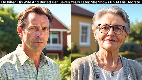 He Killed His Wife And Buried Her — Seven Years Later, She Shows Up At His Doorste