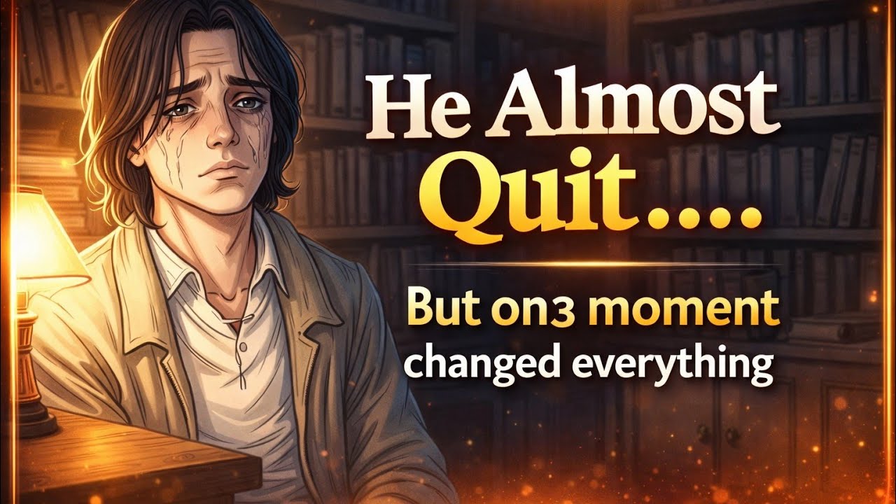 He Almost Quit His Dream | Then One day Boy Changed Everything | Motivational story | Moral story 