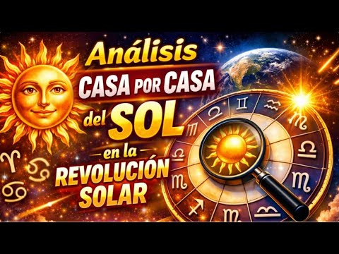 Análisis casa por casa del SOL en la Revolución Solar - YouTube