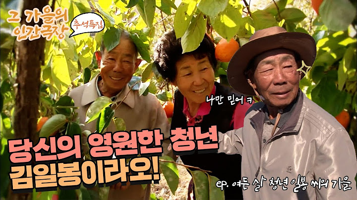 [추석특집 그 가을의 인간극장🍁 #1] 당신의 영원한 청년 김일봉이라오! | 여든 살 청년 일봉 씨의 가을 [KBS 20121112-16 방송]