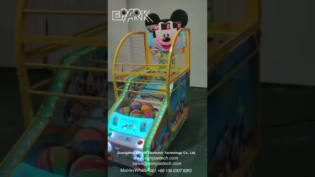 EPARK Kids Basketball Machine，Entertainment arcade games, coin-operated children's machine