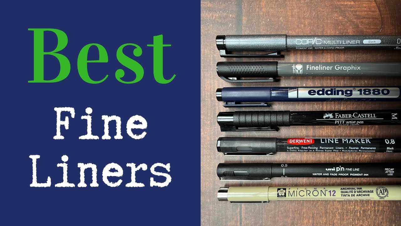 Which Fineliner is the Best?!  STATIONERY SHOWDOWN 