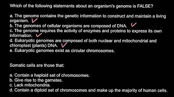 Genome and somatic cells