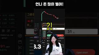 코인 돈벌기  여캠 트레이더 #shorts #비트코인 #비트코인전망 #도지코인 #비트코인실시간 #레버리지  #알트불장 #청산 #코인청산 #이더리움 #정찰병 #리플