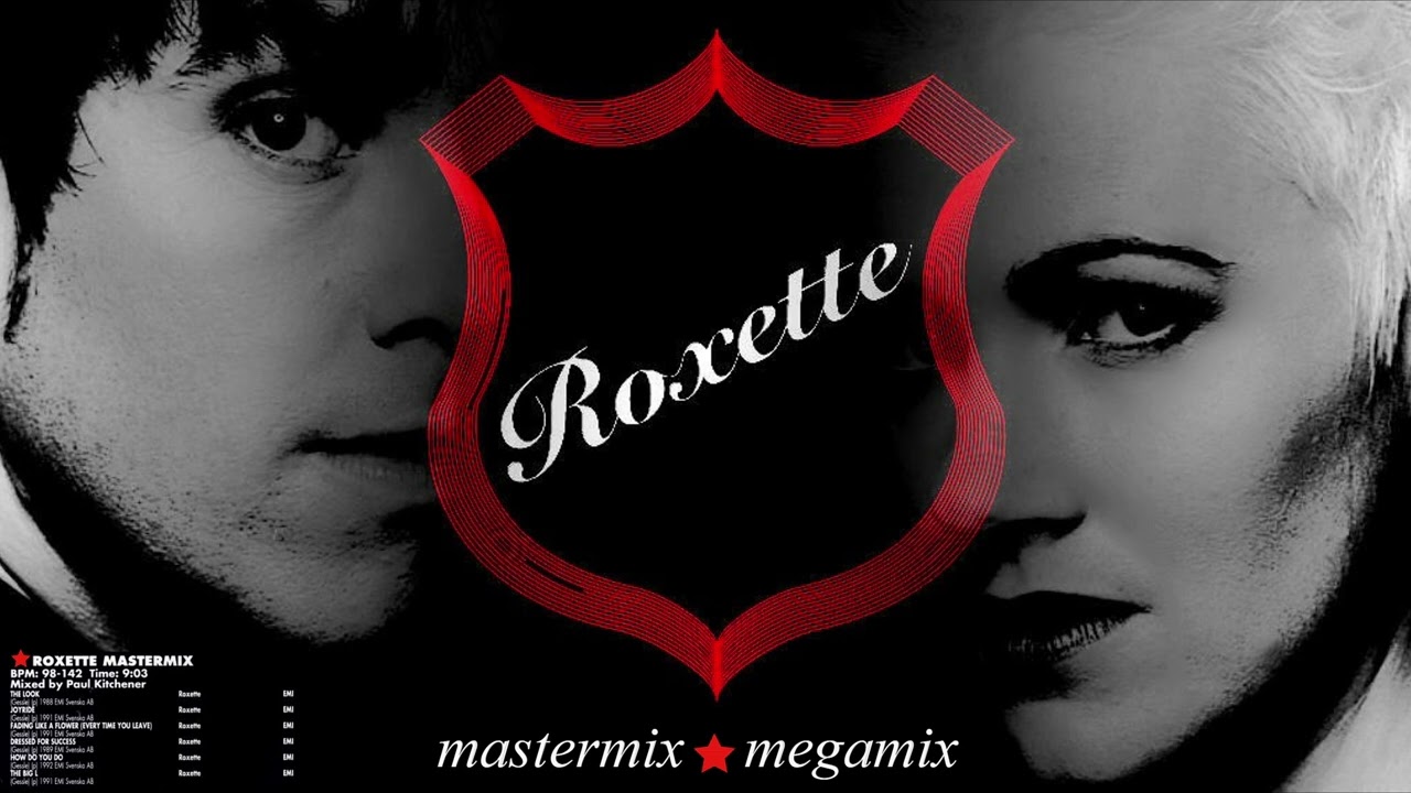 ROXETTE 🟊 MASTERMIX MEGAMIX 🟊 Pop Rock Electronic Dance '80s