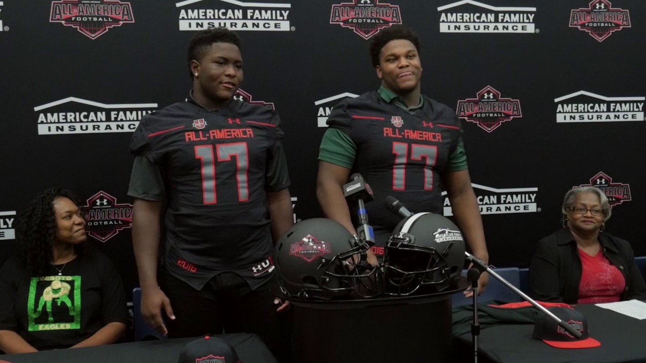 Edward Ingram & Xavier Newman : American Family Insurance Selection Tour Jersey Presentation