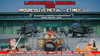 Lagu Nasional Indonesia || Progressive Metal x Ethnic