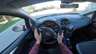 FIAT PUNTO - 2012 (LPG) || POV Test Drive 1 2 Fiat Punto