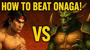 How to Beat Onaga | Liu Kang Wins! #MortalKombat #PPSSPP