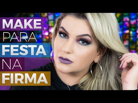 MAQUIAGEM PARA FESTA DA FIRMA POR ALICE SALAZAR